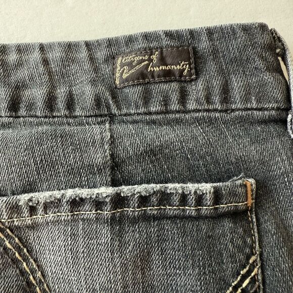 Citizens Of Humanity 30 Dunaway 087 Stretch Low Waist Full Leg Jean Jerome Dahan - Picture 6 of 12